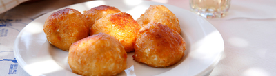 Beignets au fromage frais