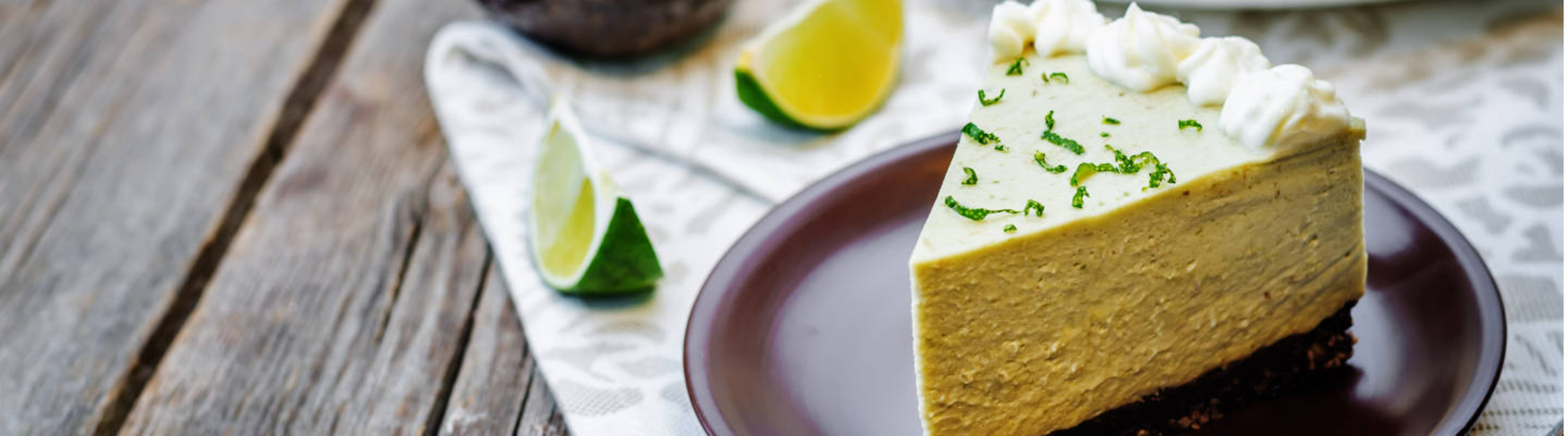 Cheesecake avocat et fromage frais