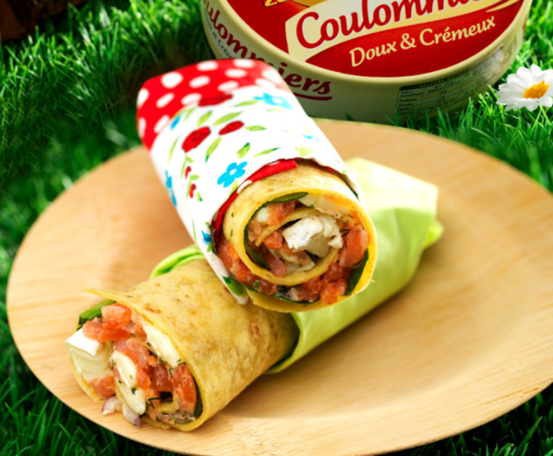 Recette wrap au fromage : roulez, serrez, croquez !