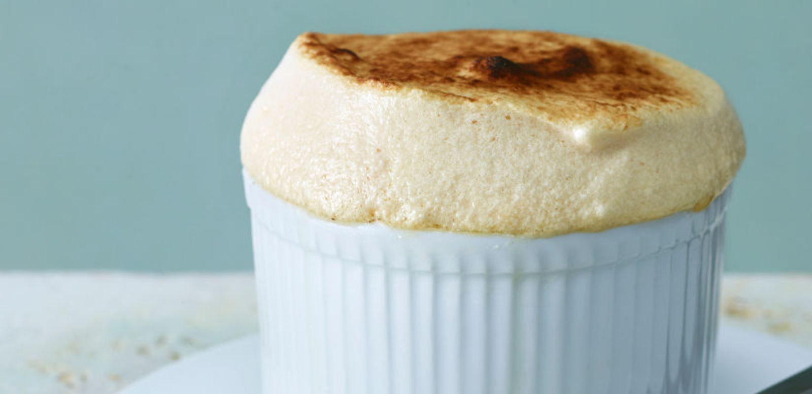 Soufflé au fromage bleu