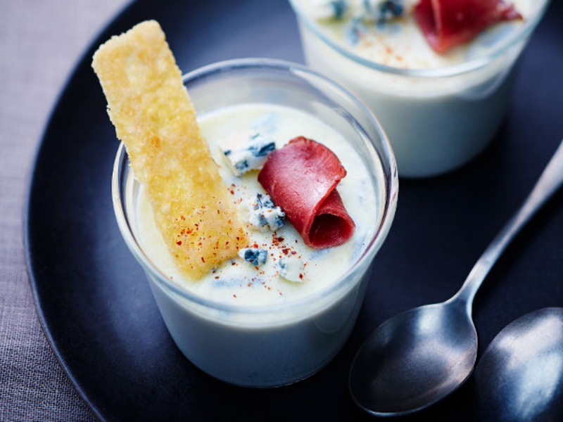 Panna cotta au fromage bleu