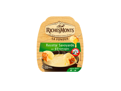 RICHES MONTS FONDUE RECETTE SAVOYARDE 450G