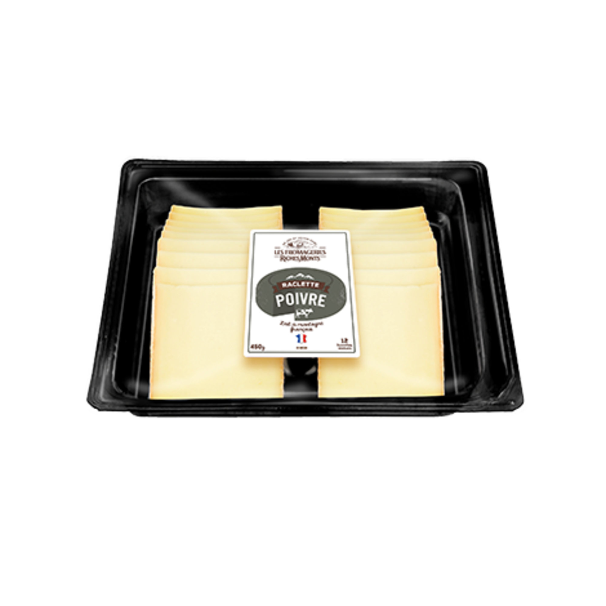 RICHES MONTS PLATEAU RACLETTE POIVRE SELECTION COUPE 450G