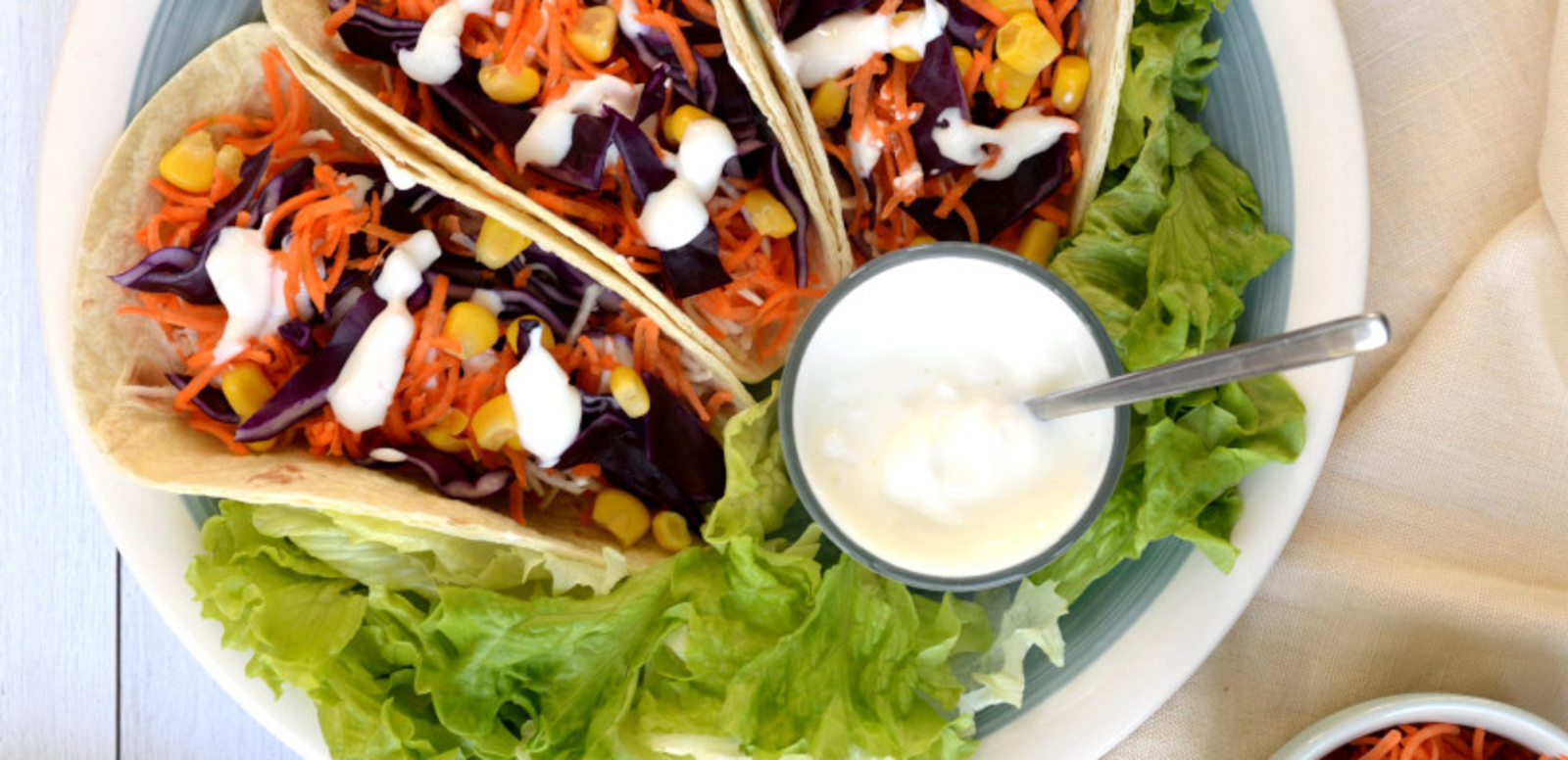 Tacos de crudités Chavroux