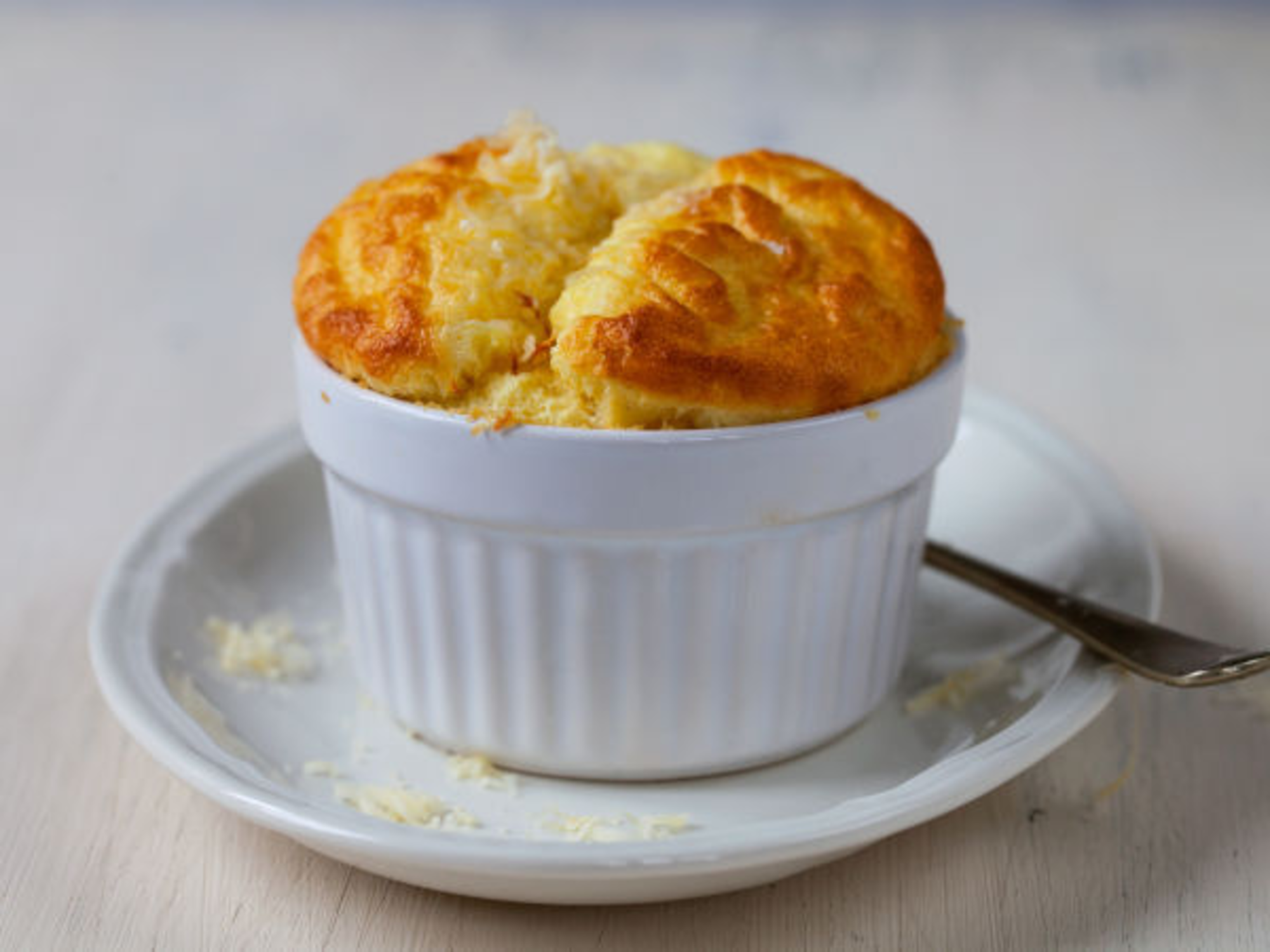 Soufflé au fromage et à la courge