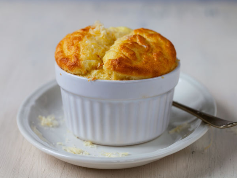 Soufflé au fromage et à la courge