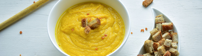 Écrasé de courgettes et carottes au fromage frais