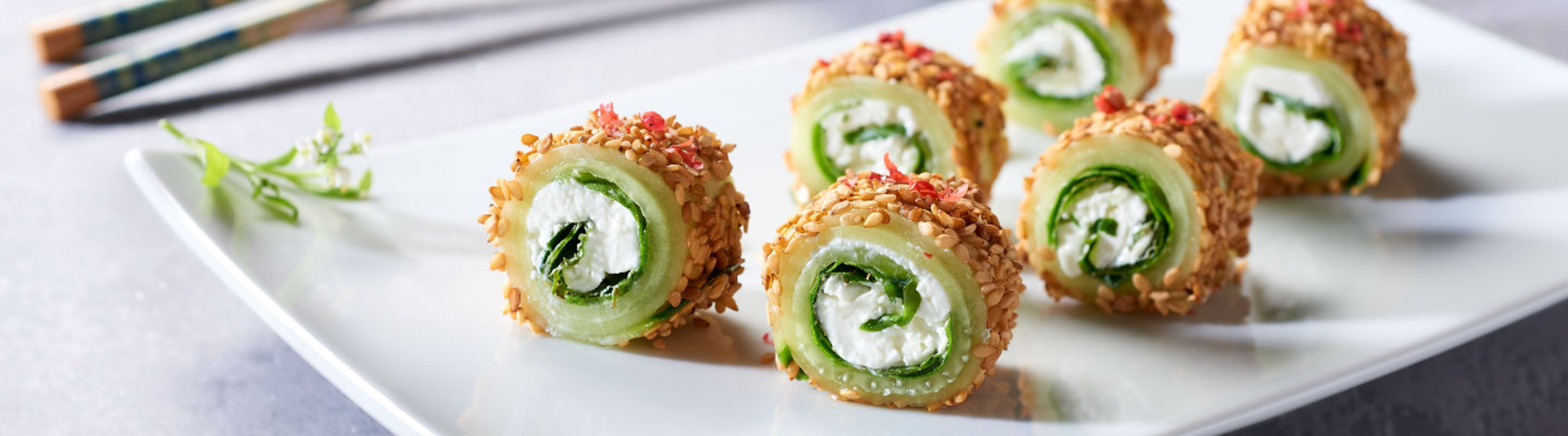 California rolls au fromage de brebis
