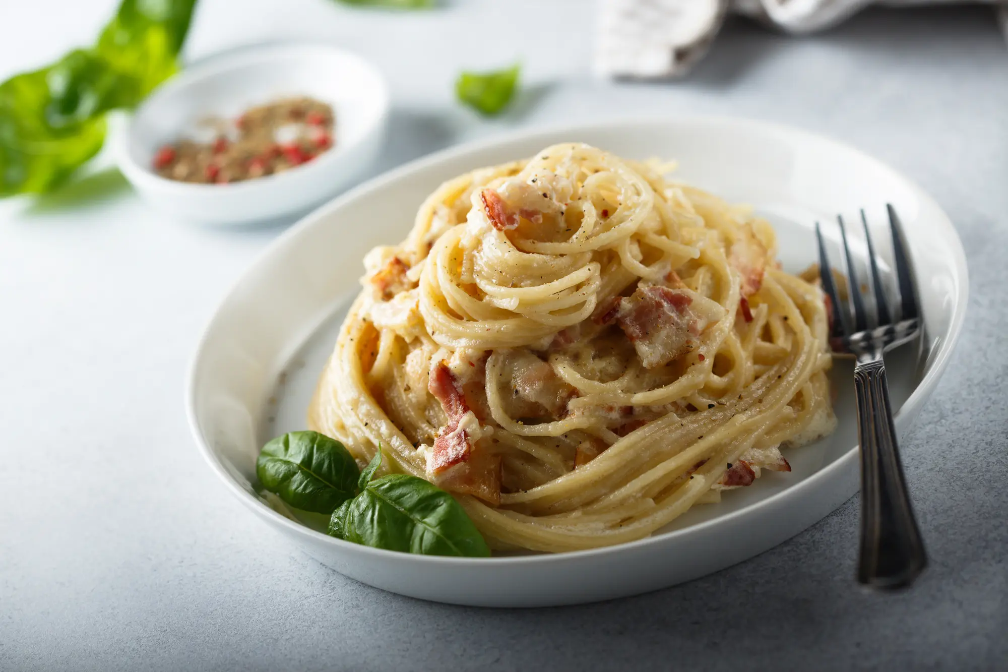 Pâtes carbonara