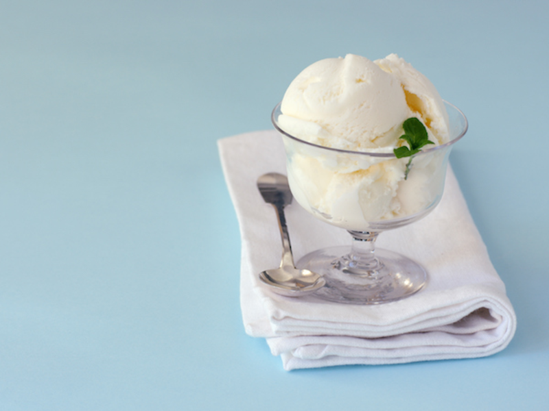 La glace au fromage : le must de l'été