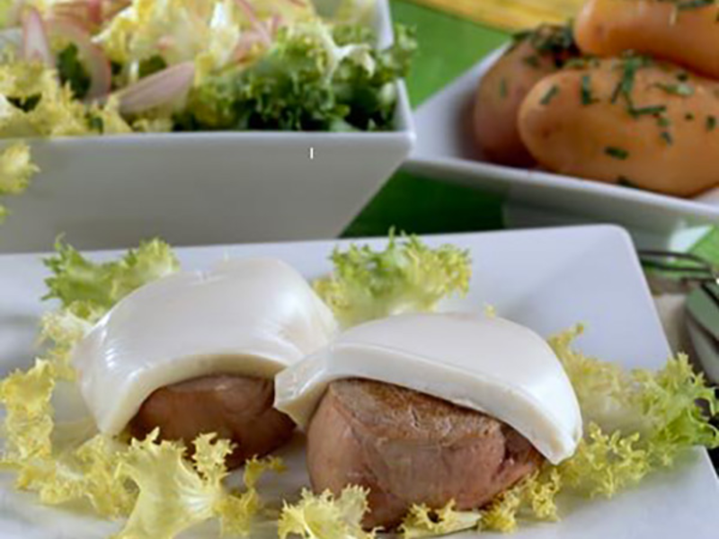 Filets mignons poêlés au fromage de chèvre