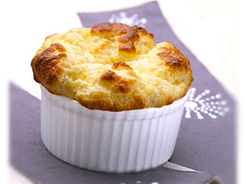 Petits soufflés au bleu