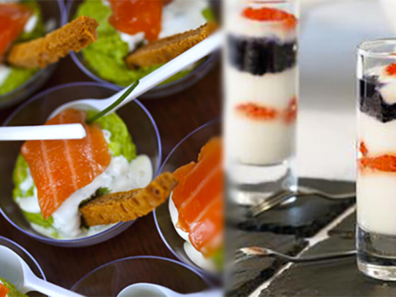 Recettes de verrine apéritive au saumon & fromage frais : incontournables !