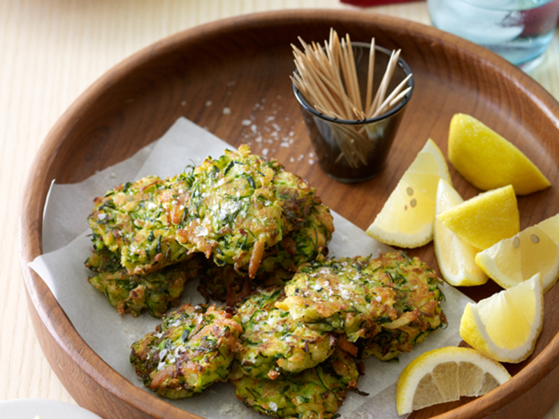 Beignets de courgettes au Parmigiano Reggiano