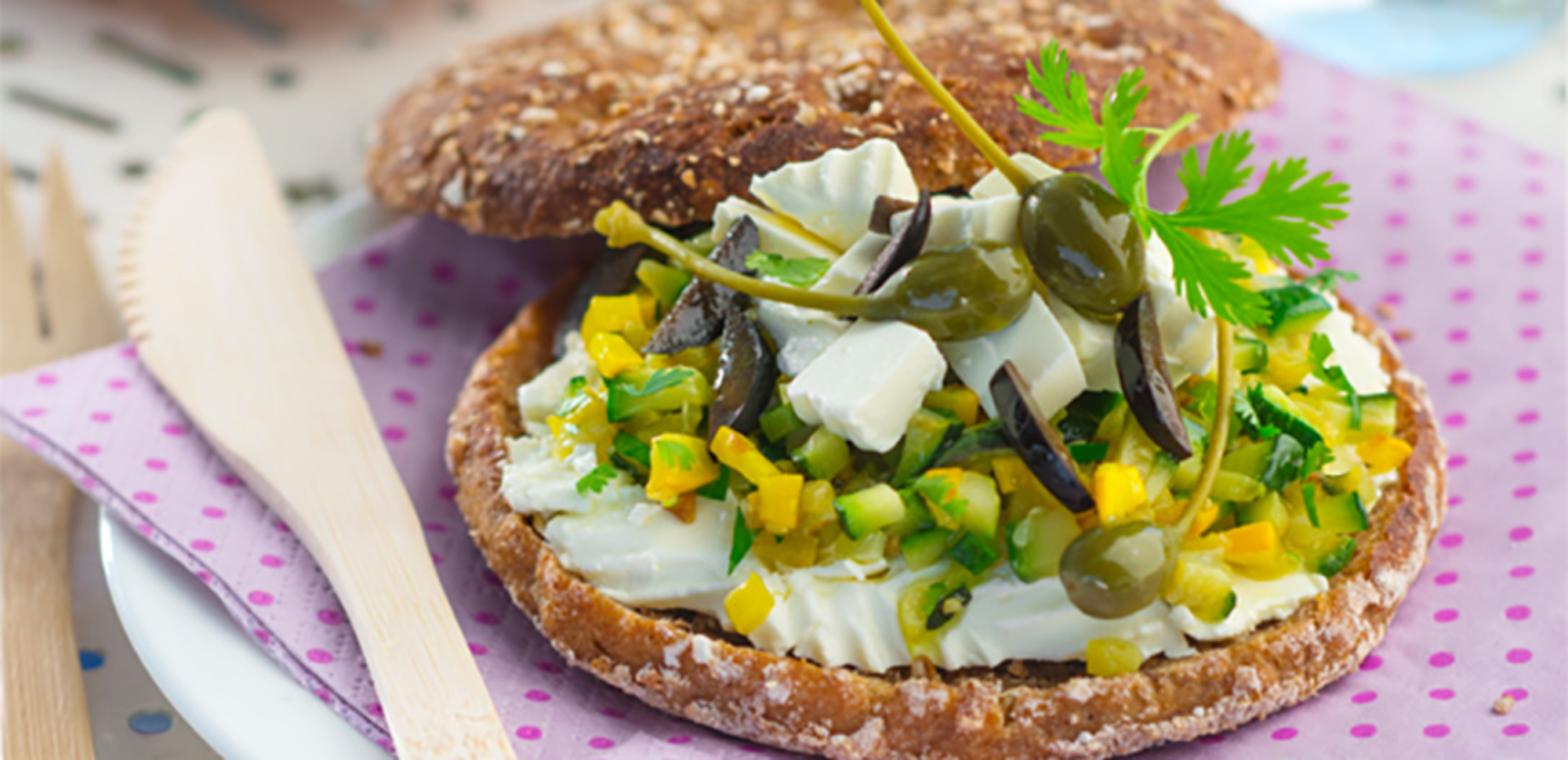 Sandwich aux courgettes