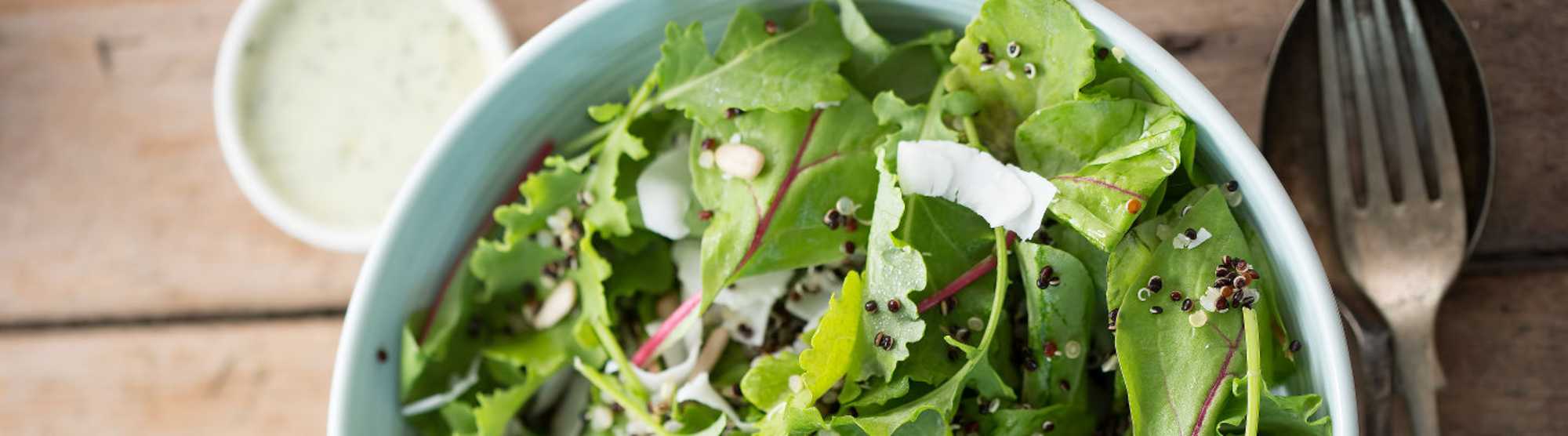 Des sauces salade au fromage, goûteuses et nutritives