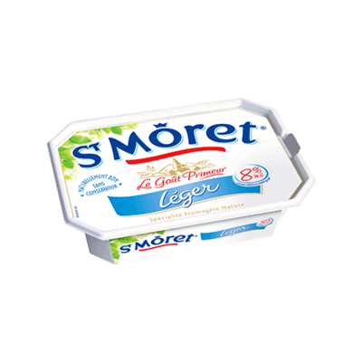 ST MORET LEGER NATURE BARQUETTE 150G