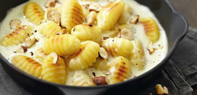 Gnocchi à la crème fromagère