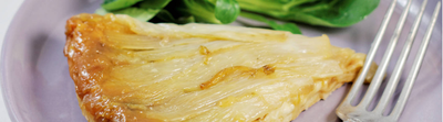 Tatin d’endives au camembert