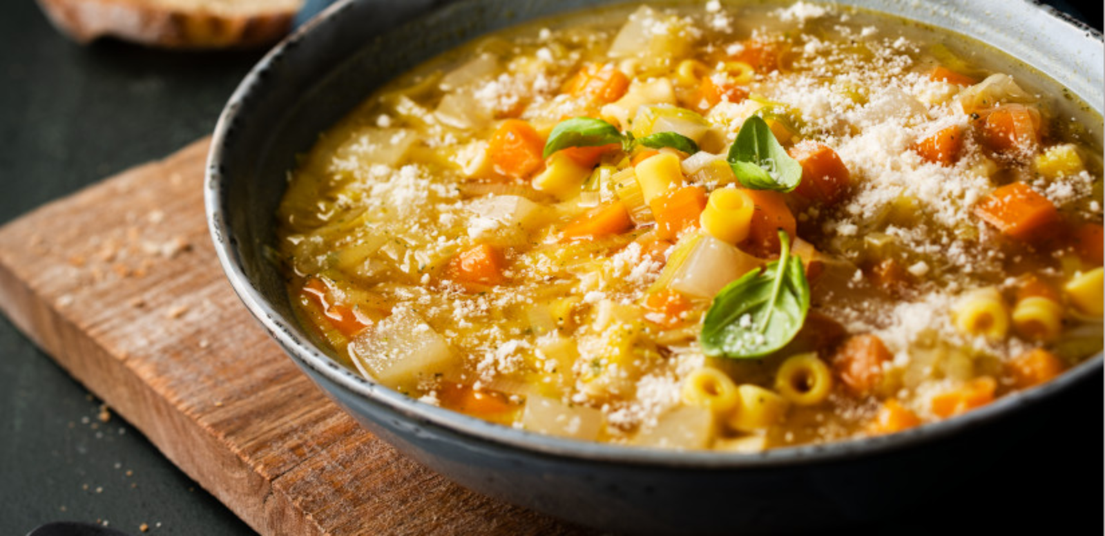 Minestrone aux légumes d'hiver