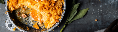 Crumble courge butternut et parmesan