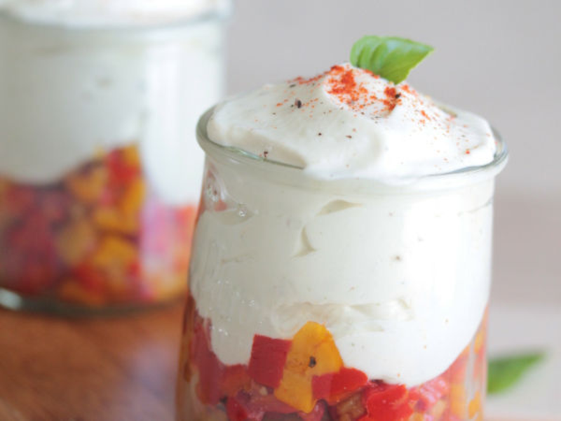 Verrine du Sud au fromage