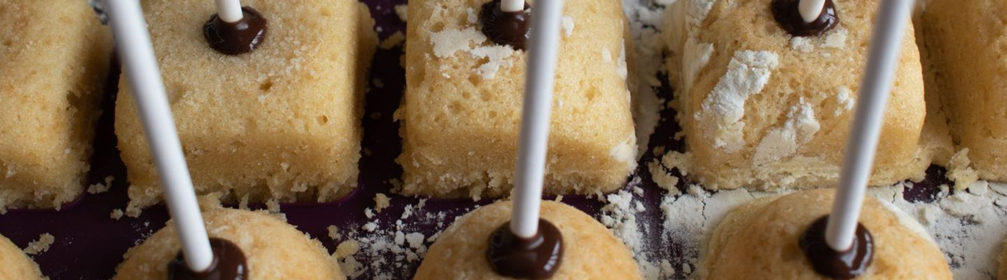 Sucettes de Saint Agur au chocolat et thym