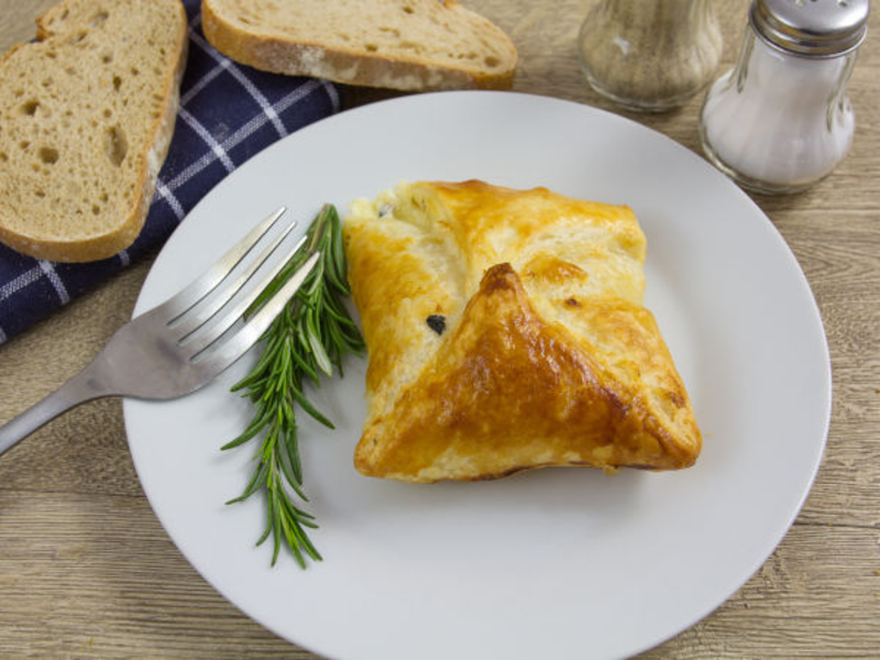 Feuilletés poire et fromage bleu