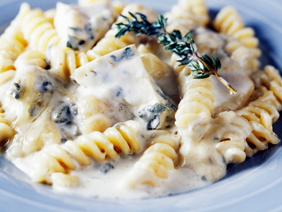 Tagliatelles au gorgonzola