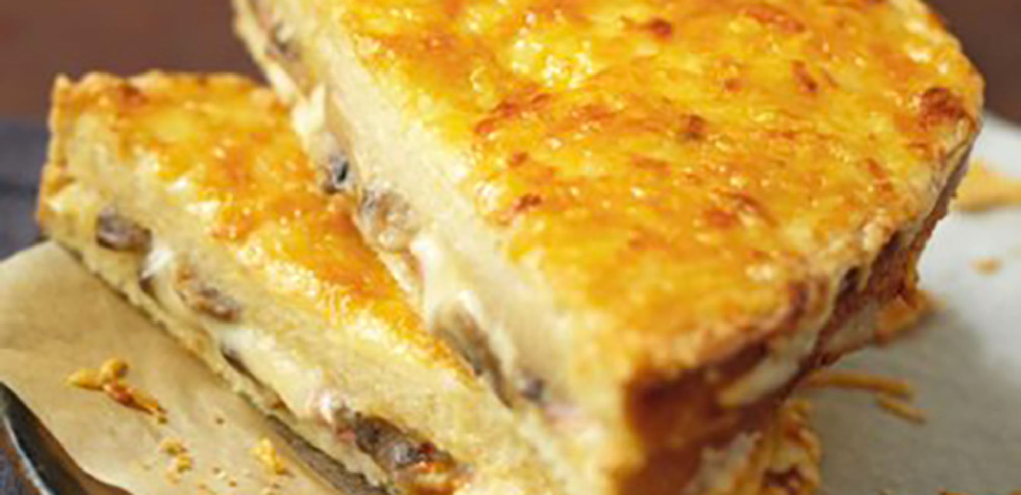 Croque-monsieur fromage champignon