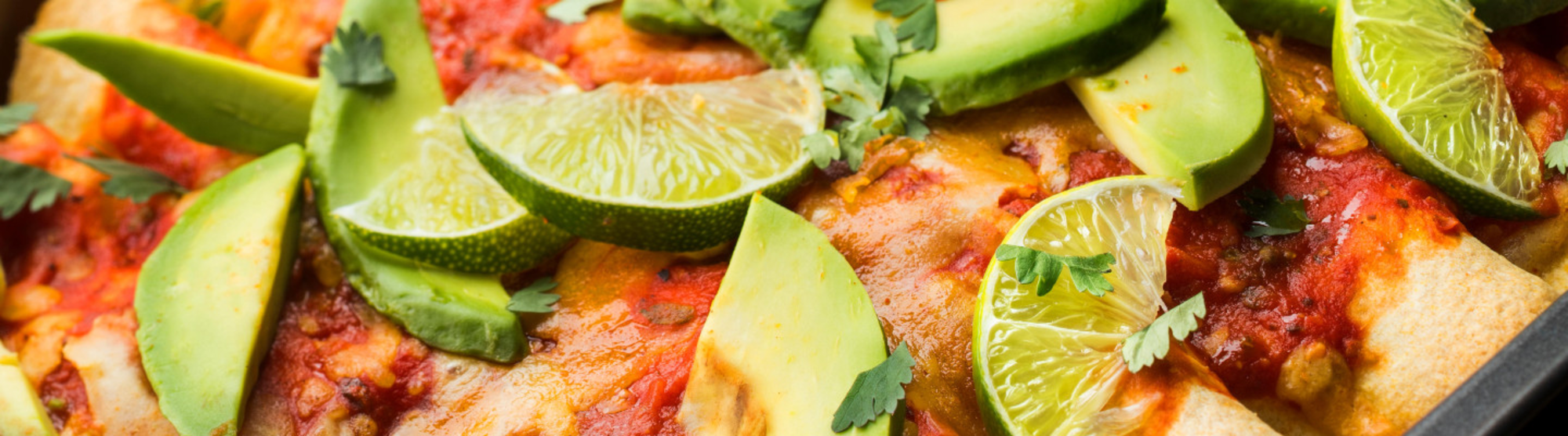 Enchiladas au bœuf et cheddar râpé