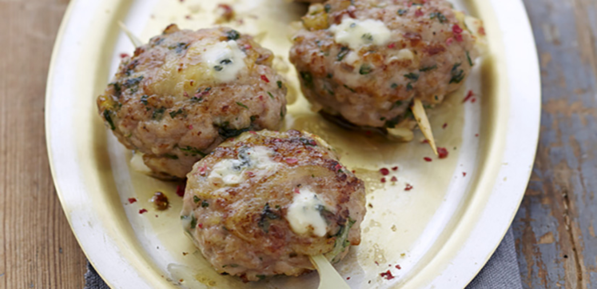 Boulettes façon kefta au bleu