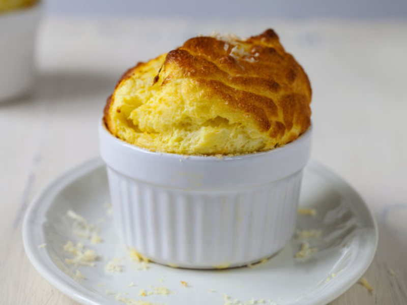 Soufflé de pommes de terre au fromage