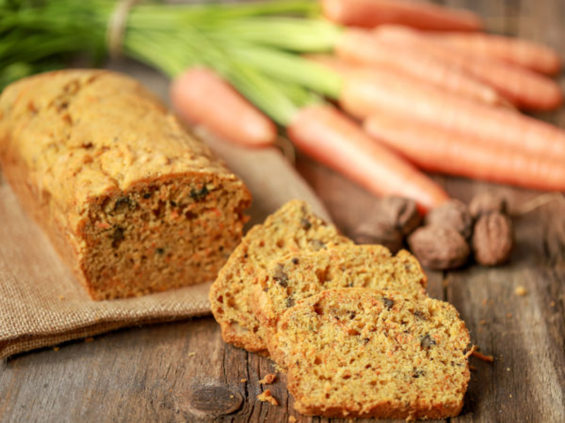 Cake carottes-moutarde et fromage