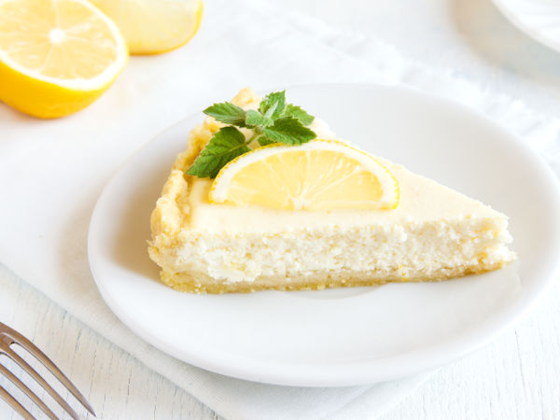 Cheesecake sans cuisson au citron