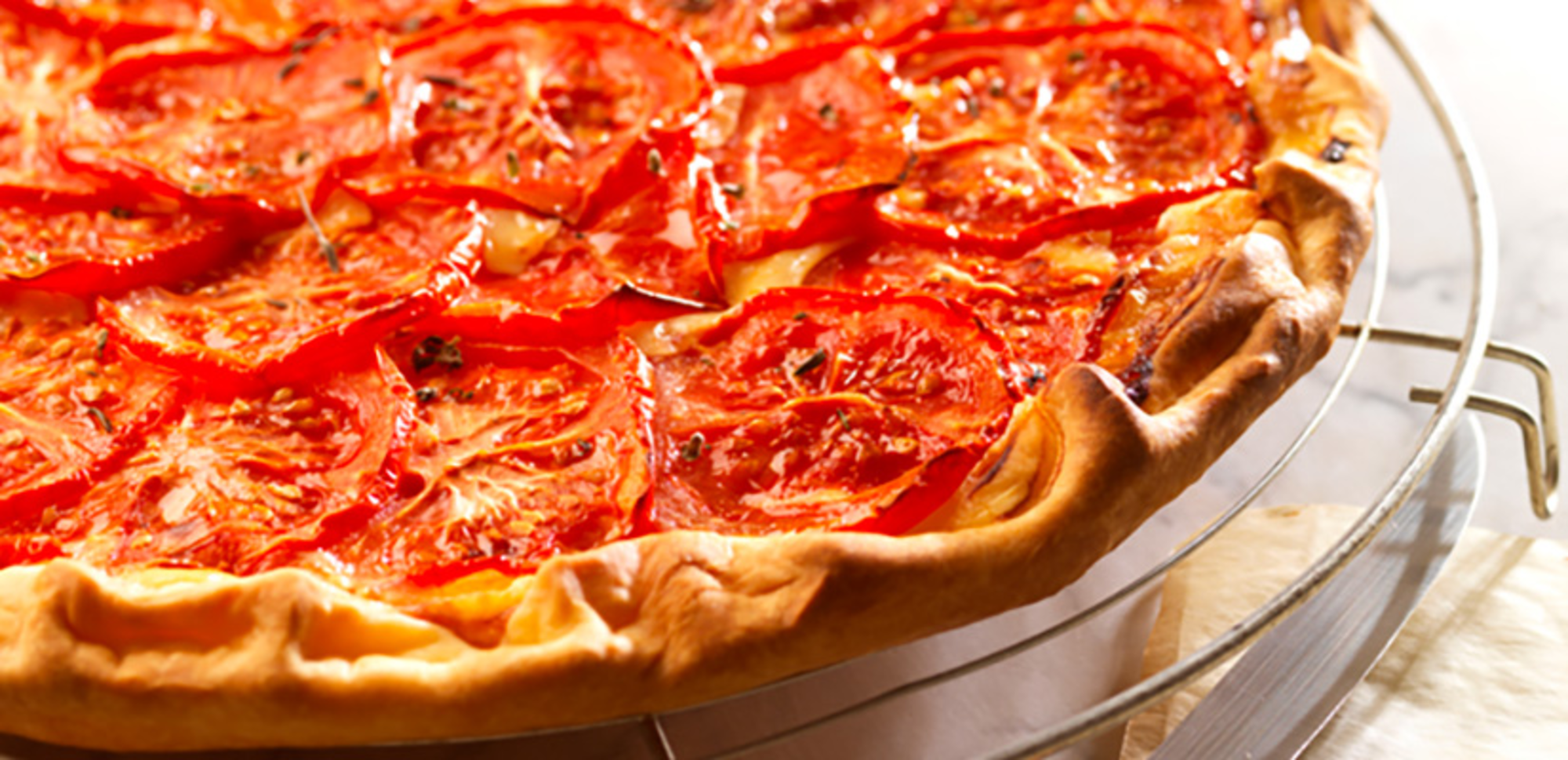 Tarte aux tomates et au camembert