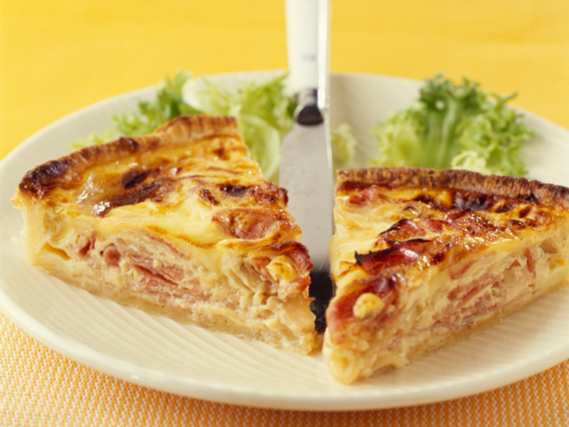 Quiche au reblochon