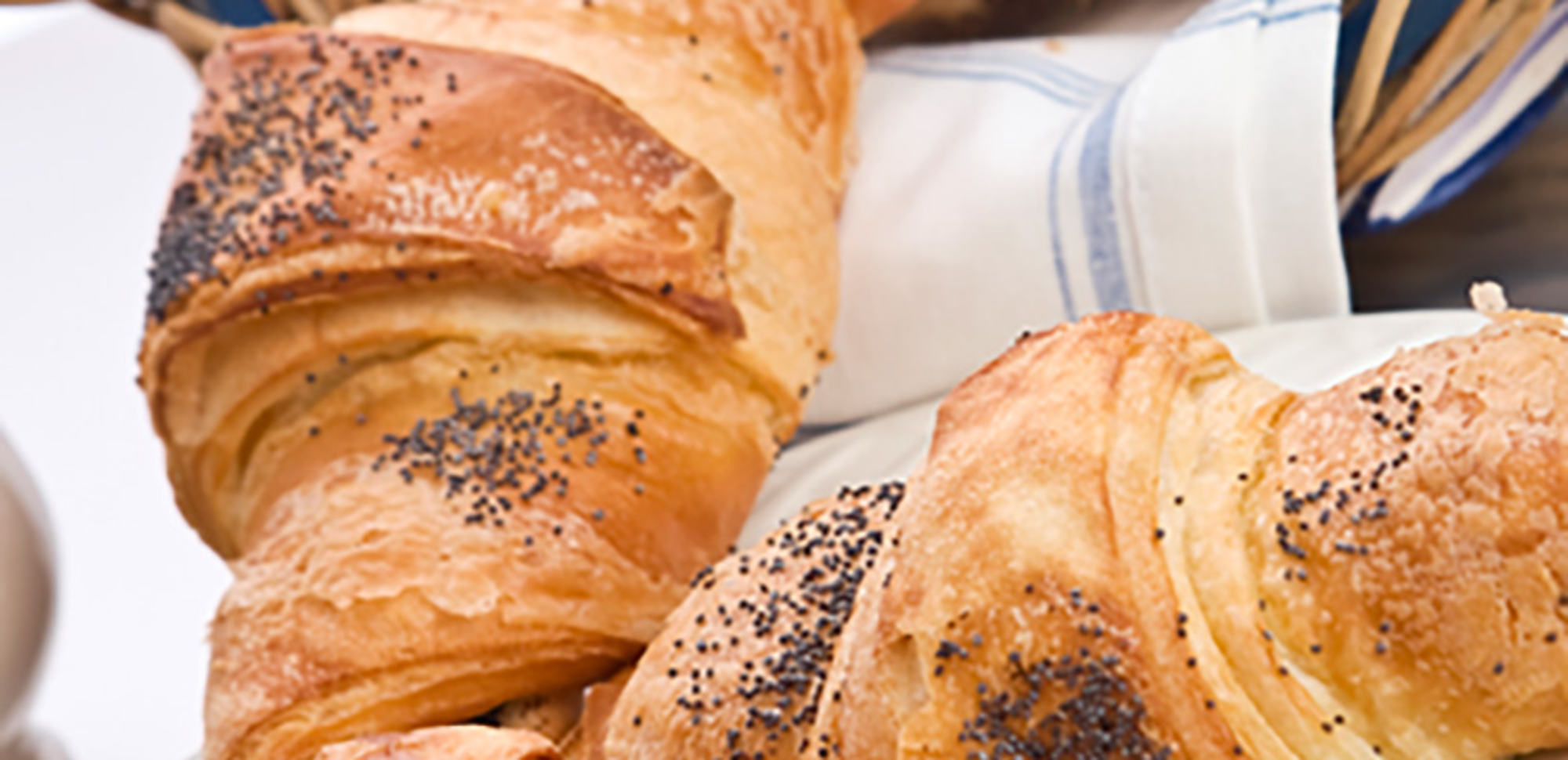 Mini croissants apéritifs au fromage frais ail & fines herbes