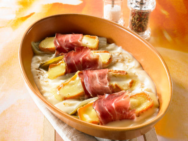 Endives au jambon et fromage