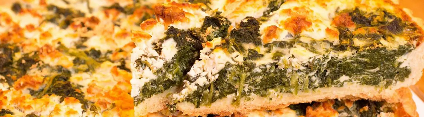 La tarte épinards, chèvre frais