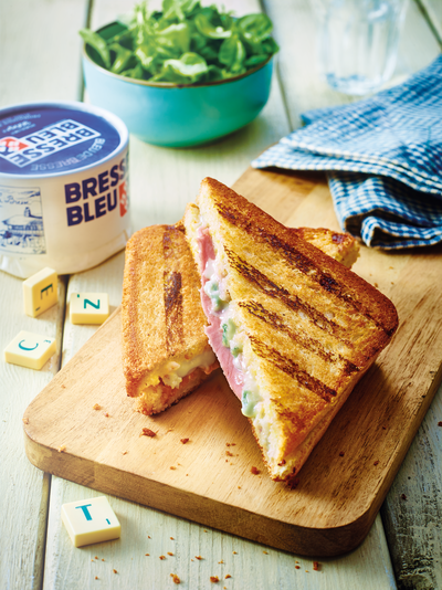 Croque-monsieur au bleu