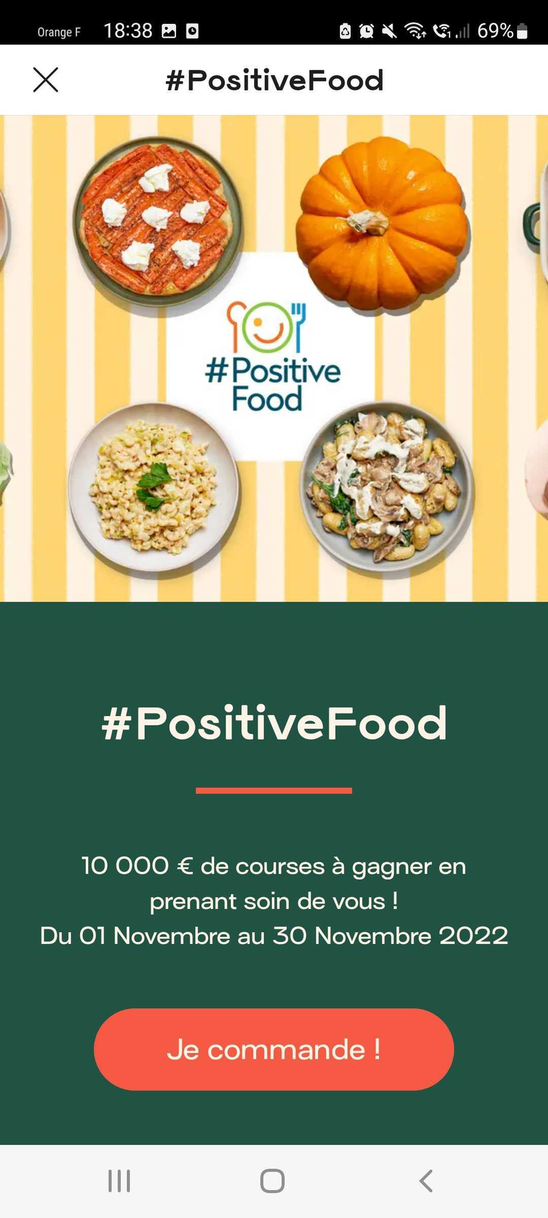 La campagne #PositiveFood x Jow récompensée